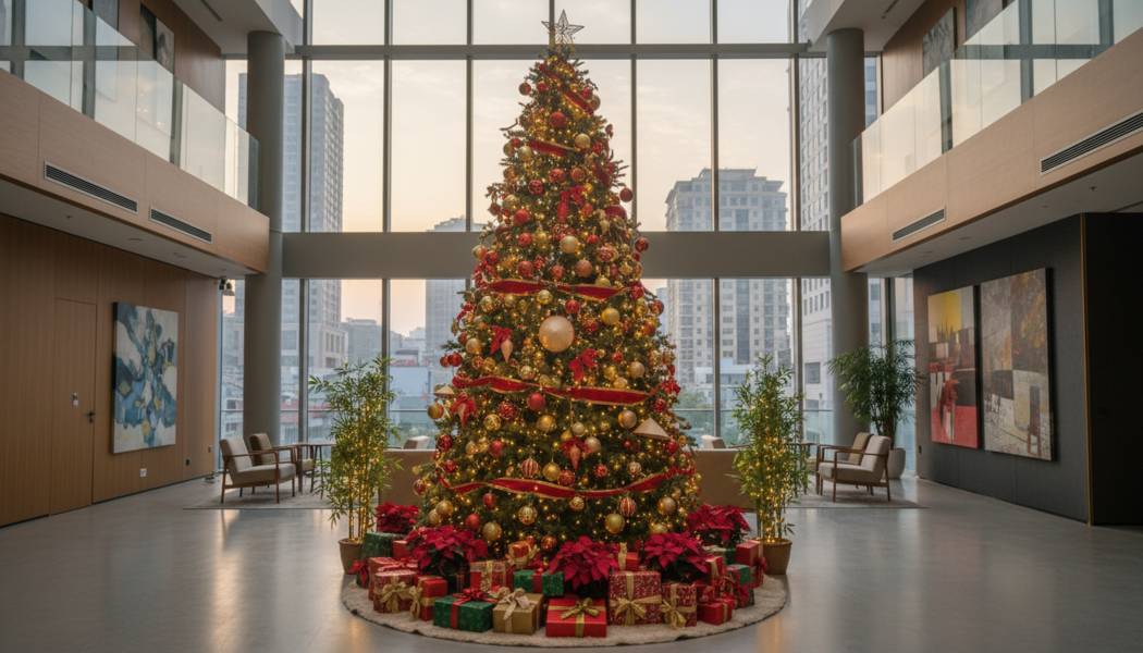 Dịch Vụ Cho Thuê Cây Thông Noel Tại Bình Chánh. Ảnh 2